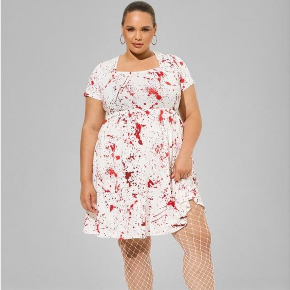 Blood splatter dress